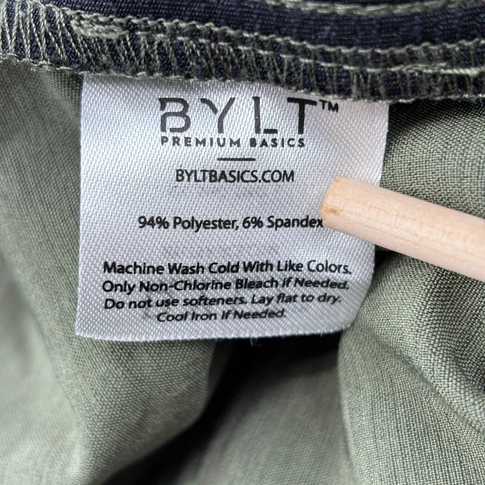 BYLT Kinetic Shorts Mens Large Green 9